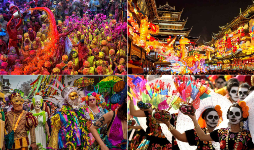 The World’s Most Colorful Festivals: Celebrations That Paint the Town